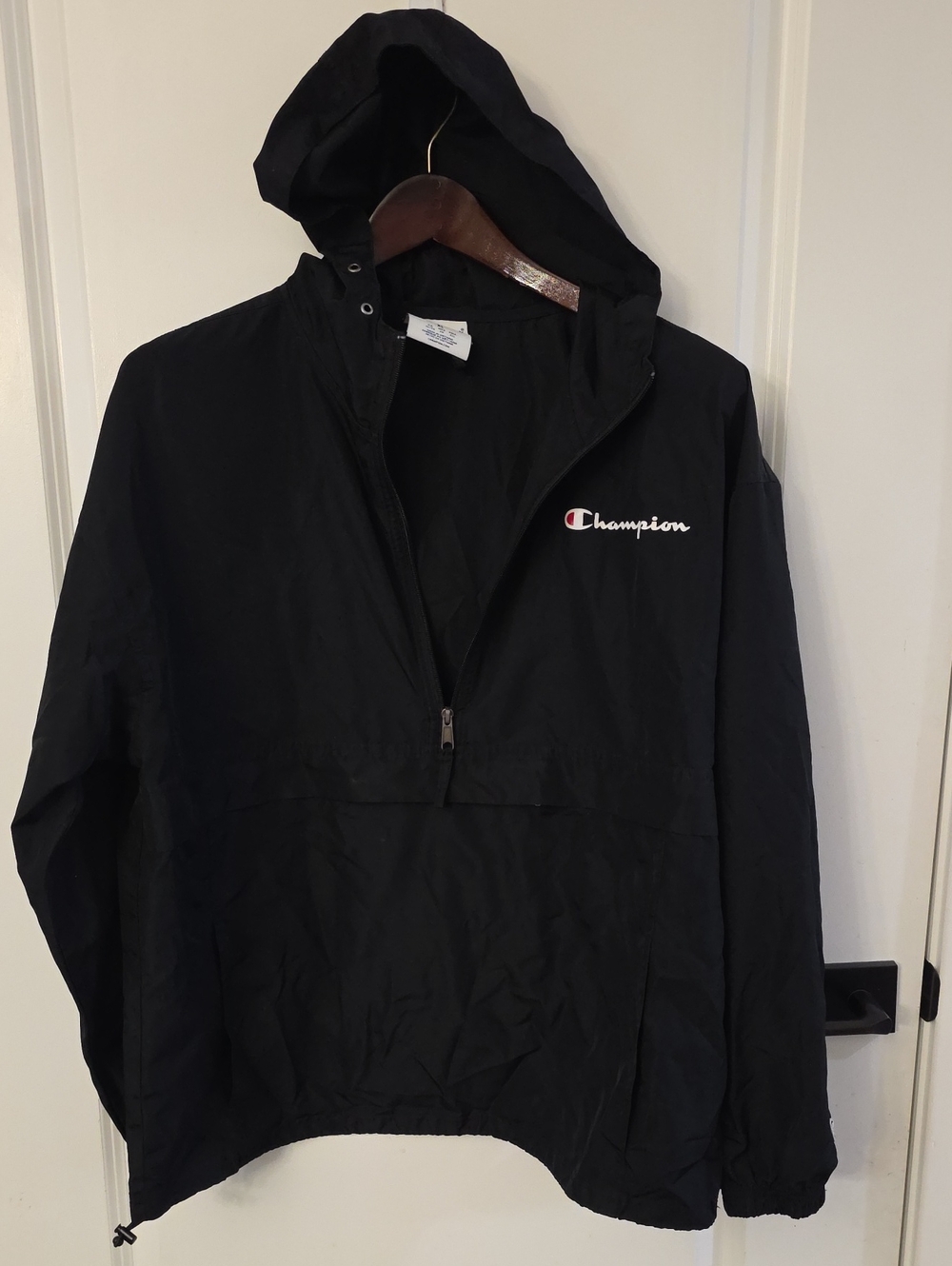 Champion Mens Wind Breaker Jacket Pullover